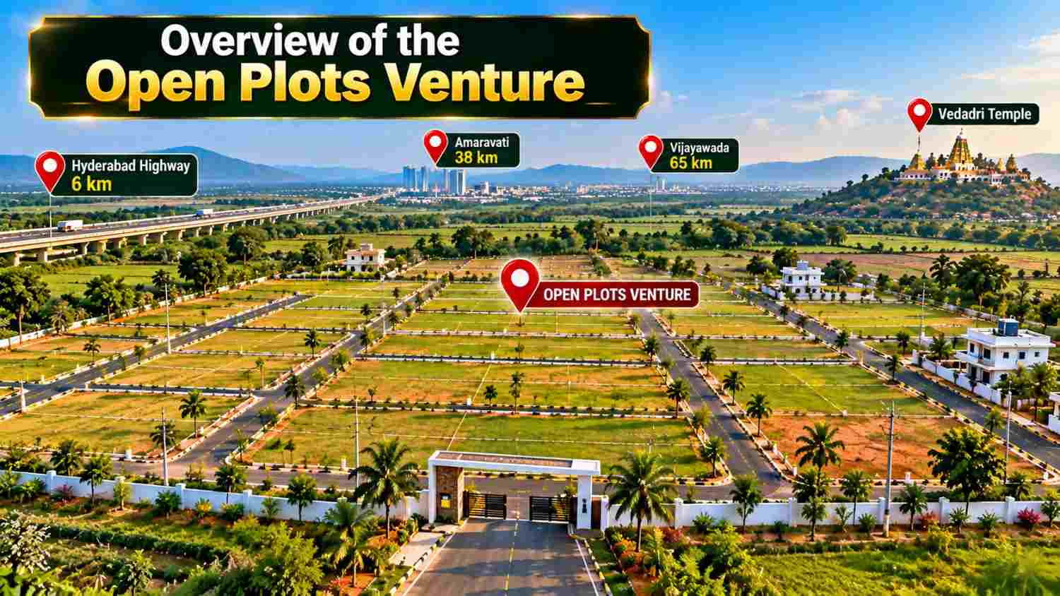 Overview of the open plots venture