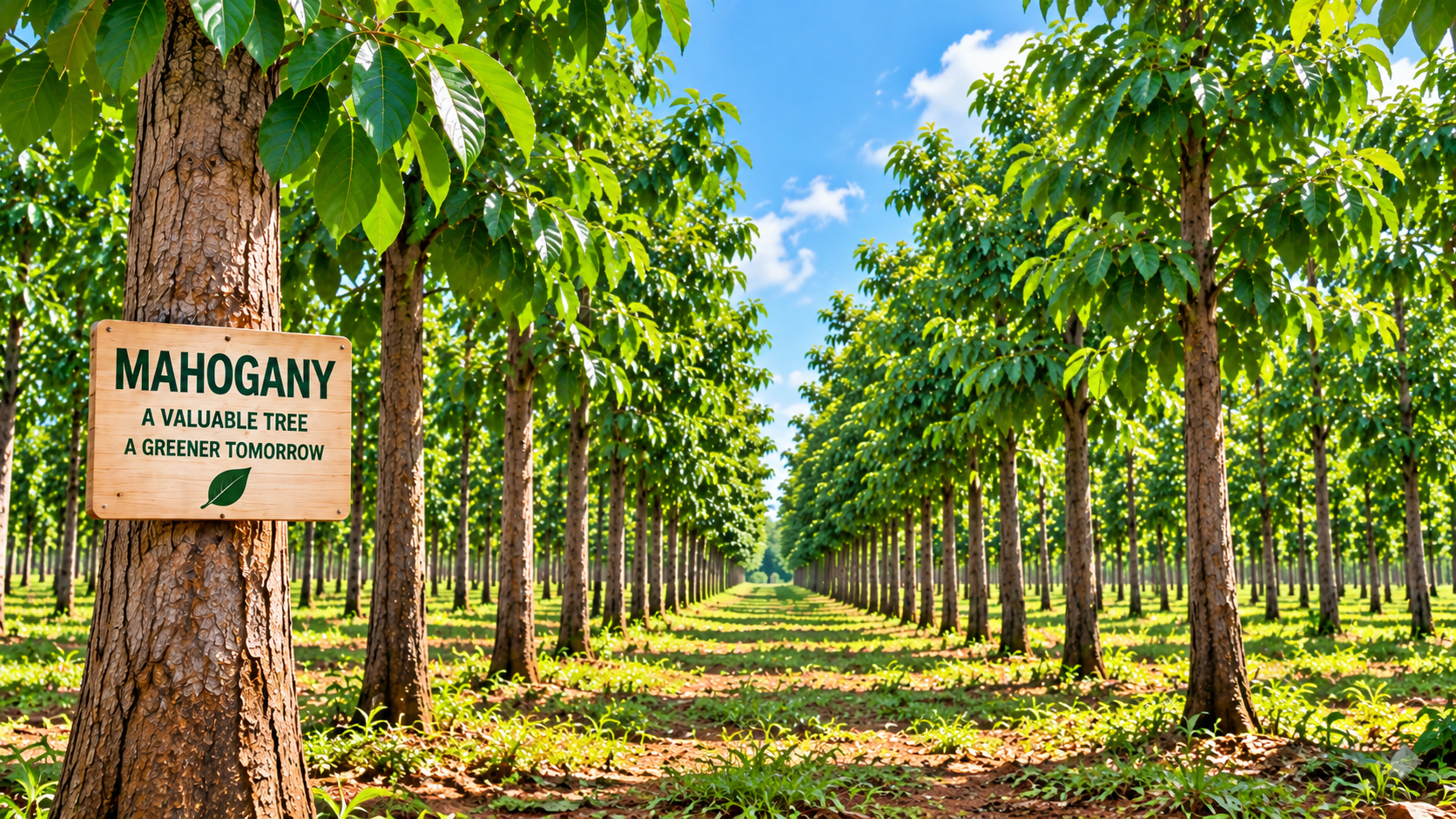 Mahogany Trees