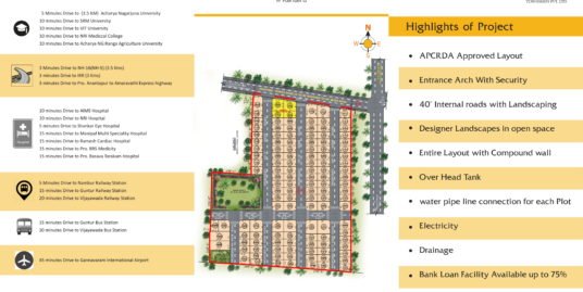 Open plots in Amaravathi – Kantheru