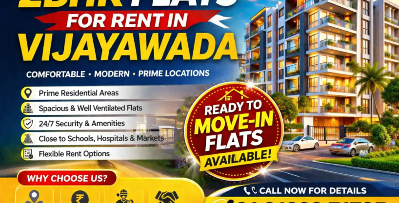 “2BHK Flats for Rent in Vijayawada”